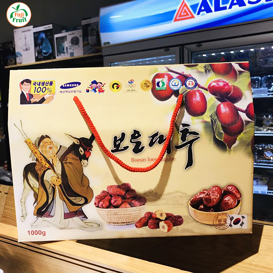 Táo đỏ sấy khô Hàn Quốc