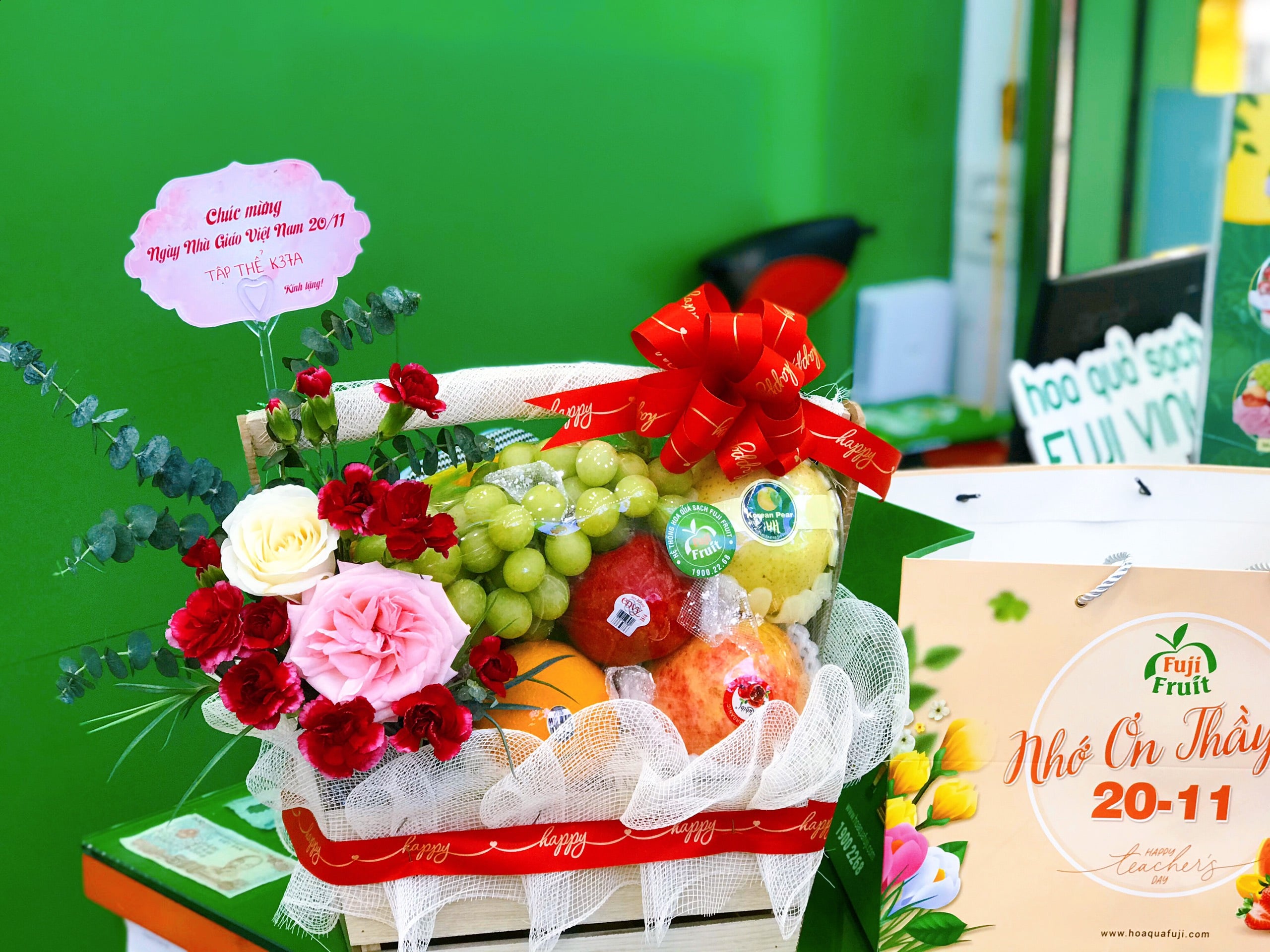 Giỏ hoa quả đẹp giá rẻ