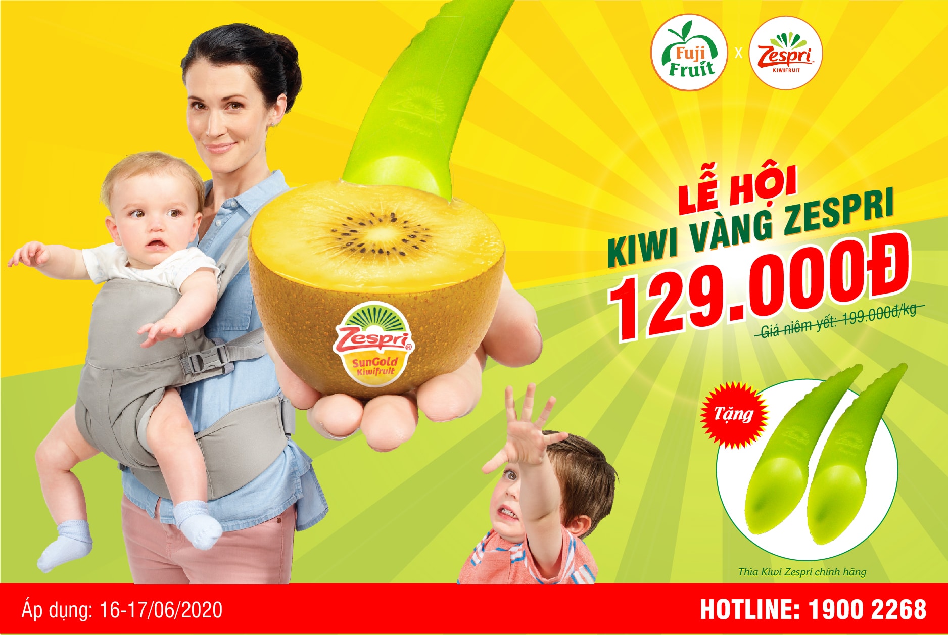 Lễ hội kiwi vàng Zespri 129K 129K 129K