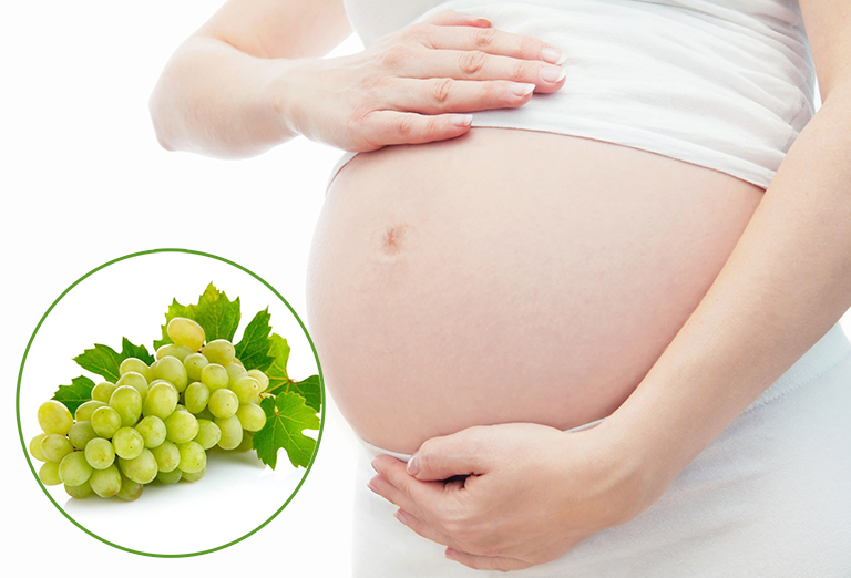 Nho xanh có tốt cho bà bầu không