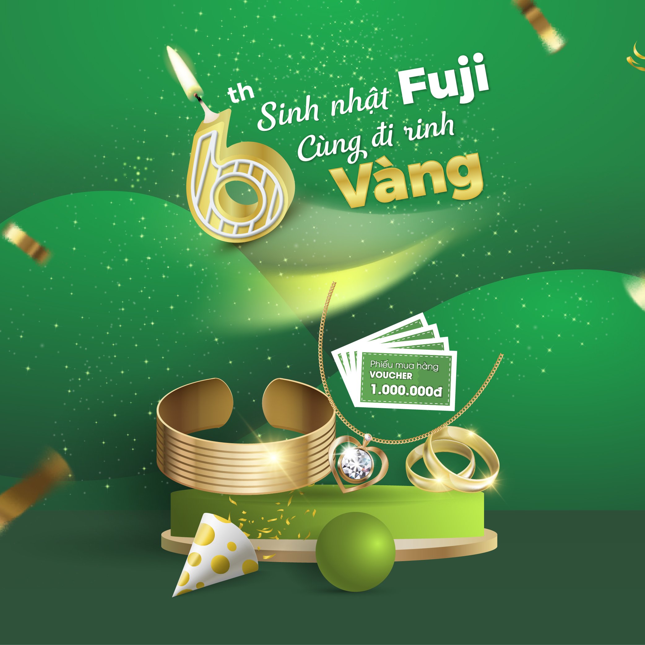 CHÚC MỪNG SINH NHẬT FUJI - 6 NĂM MỘT CHẶNG ĐƯỜNG TỎA SÁNG