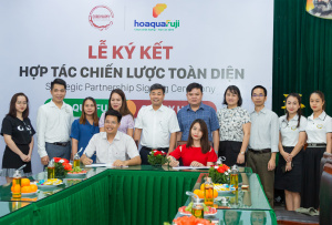 Thương hiệu Hoa quả sạch Fuji và Đông trùng Hạ thảo Cordy Happy ký kết hợp tác chiến lược toàn diện.