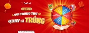 VÒNG QUAY MAY MẮN: ĐẾN FUJI VUI TRUNG THU - QUAY LÀ TRÚNG