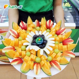 Đĩa hoa quả bổ sẵn mẫu 1