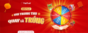 VÒNG QUAY MAY MẮN: ĐẾN FUJI VUI TRUNG THU - QUAY LÀ TRÚNG